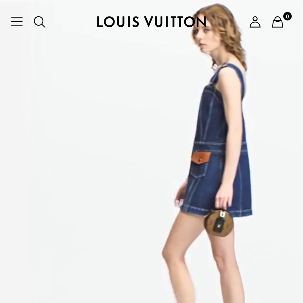 BNIB Louis Vuitton Micro Boite Chapeau. Reverse.
